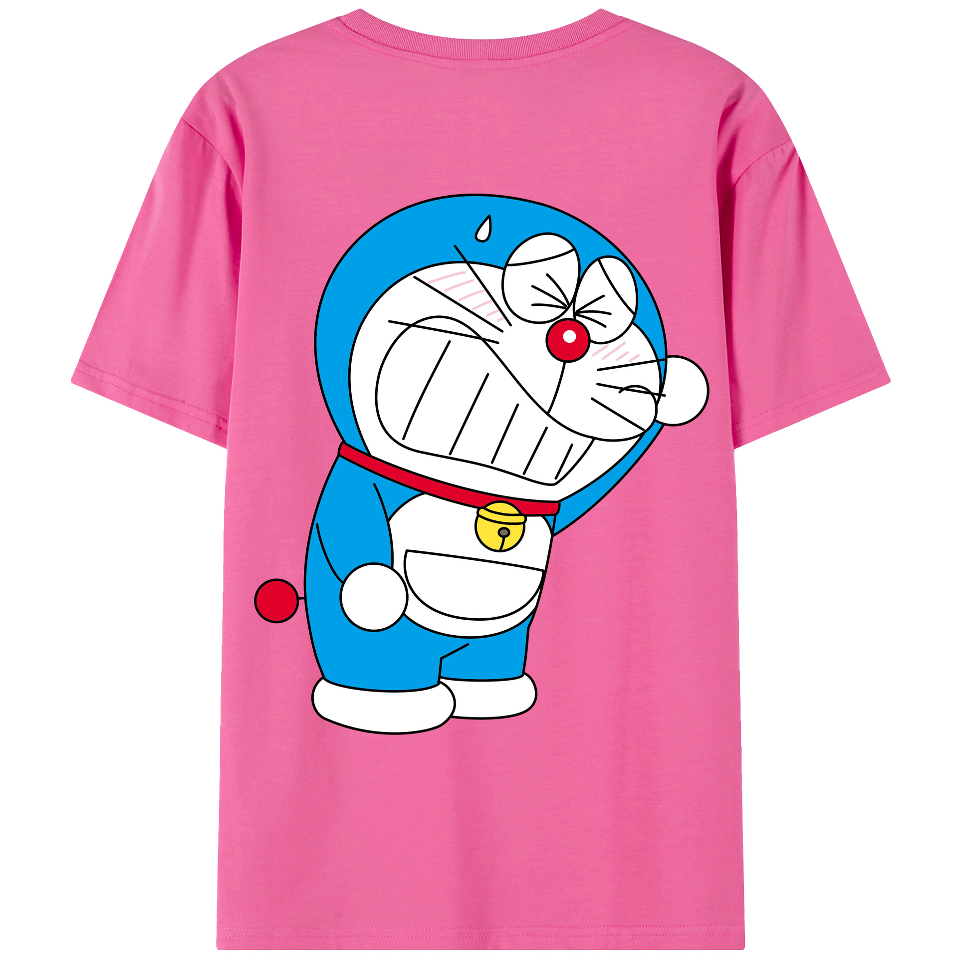 （画像用） ドラえもん Doraemon レディース半袖Tシャツ(バックプリント)